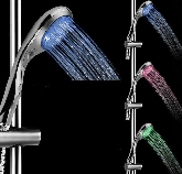 LED Shower Head, RGB & Multi Colours