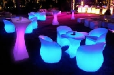 LED Glow Light Furniture