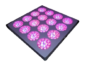 720W 516x516x70mm LEDPRINCESS LED Grow Light (LP-GL-16R600W3) - www.LEDgrowlight.com.sg